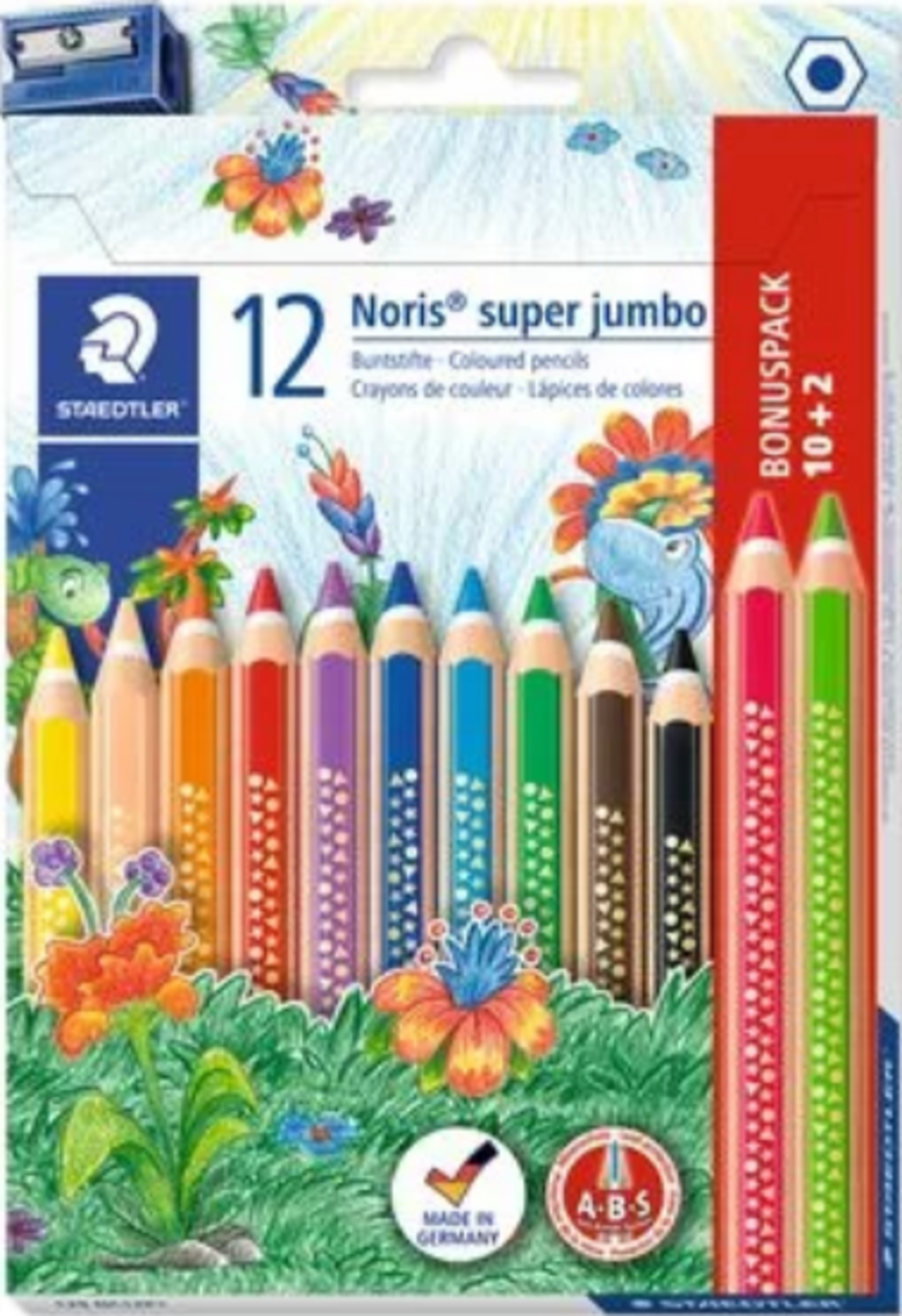 Staedtler Noris Super Jumbo farveblyanter