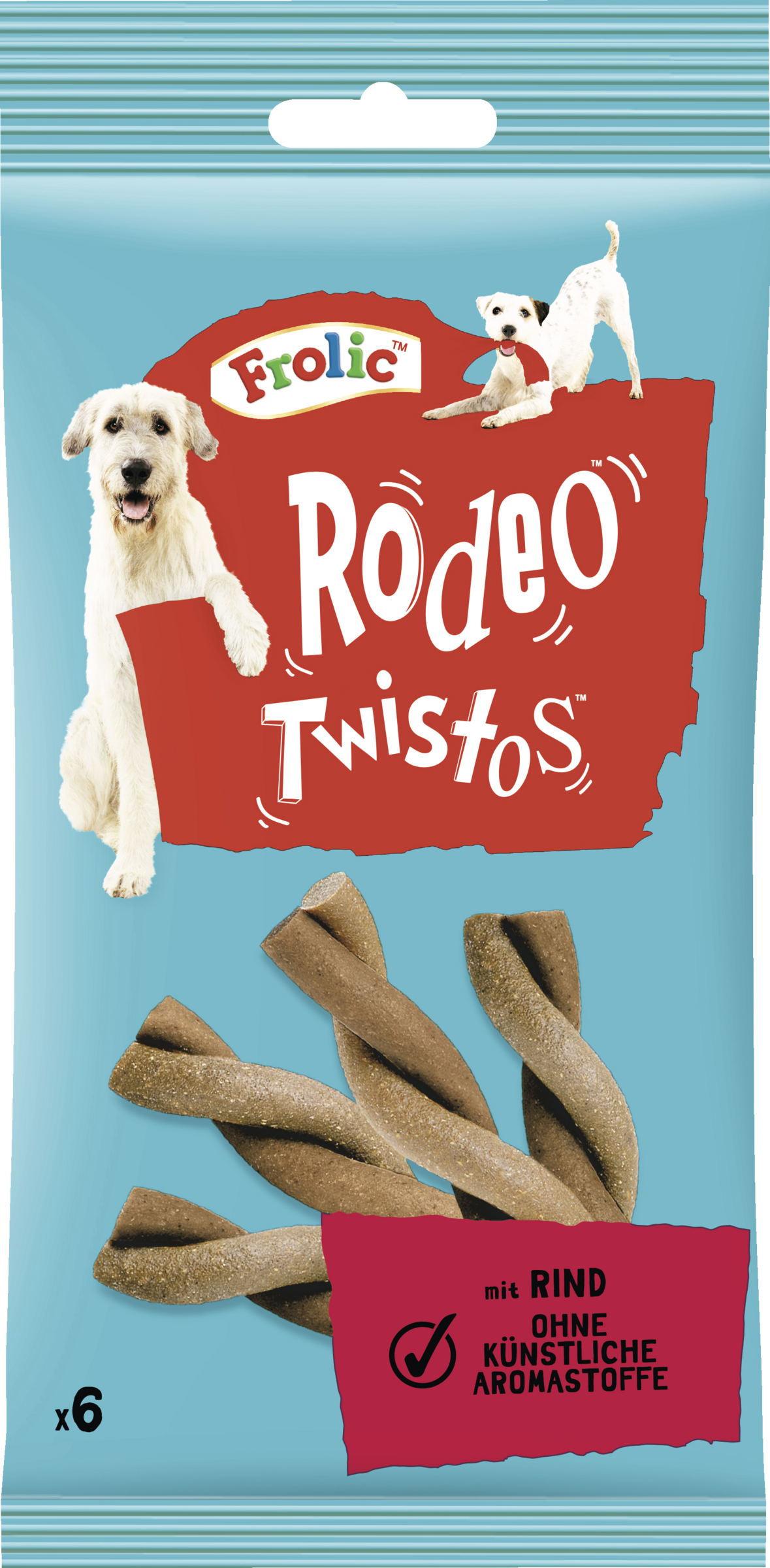 Frolic RODEO™ TWISTOS™ med oksekød