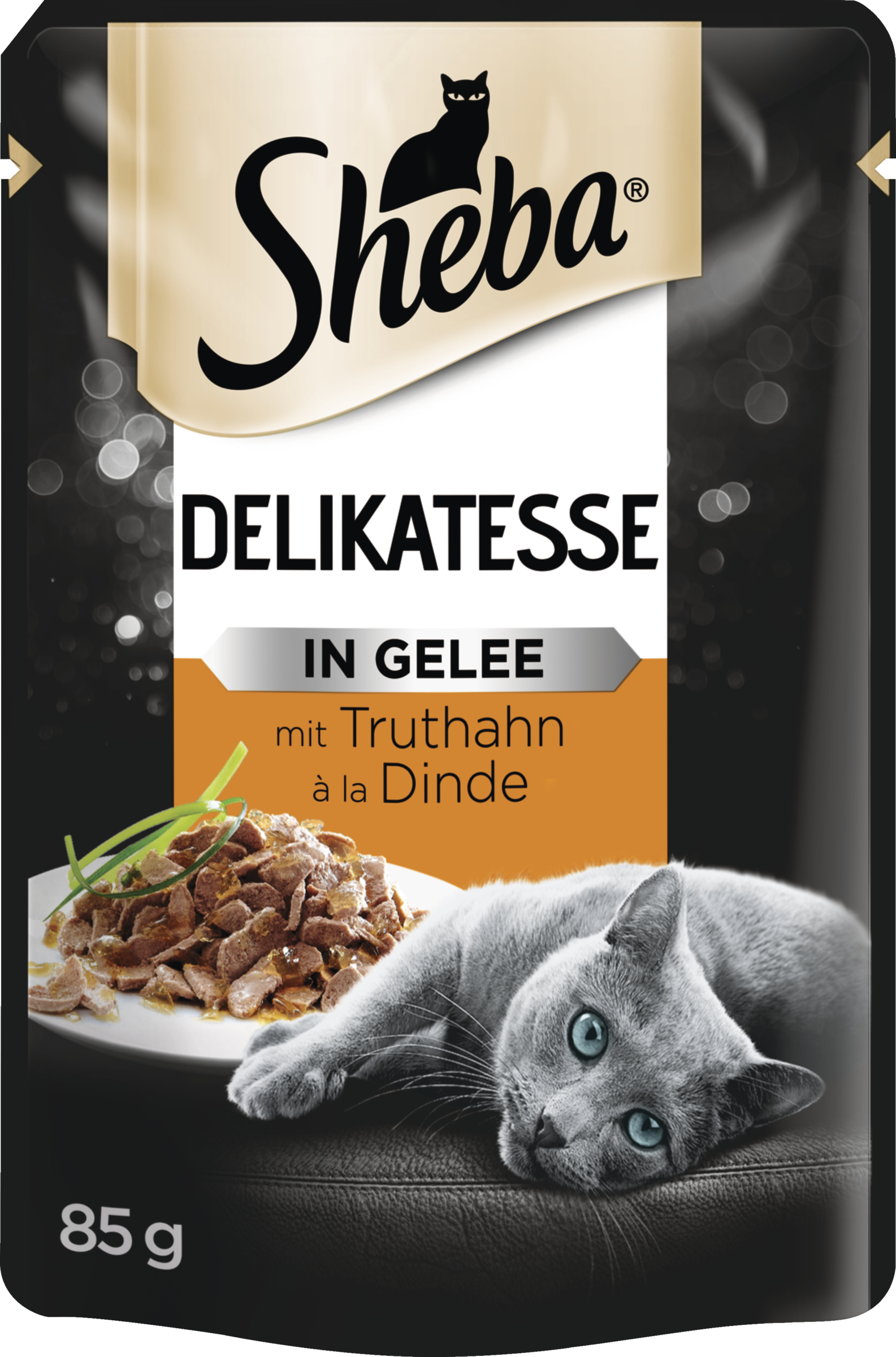 Sheba Delikatesse i gelé med kalkun