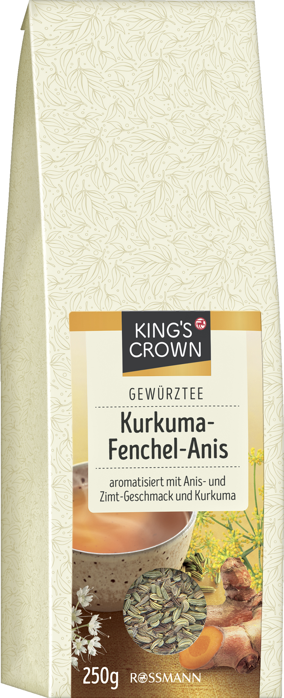 KING'S CROWN Krydderite med gurkemeje, fennikel og anis