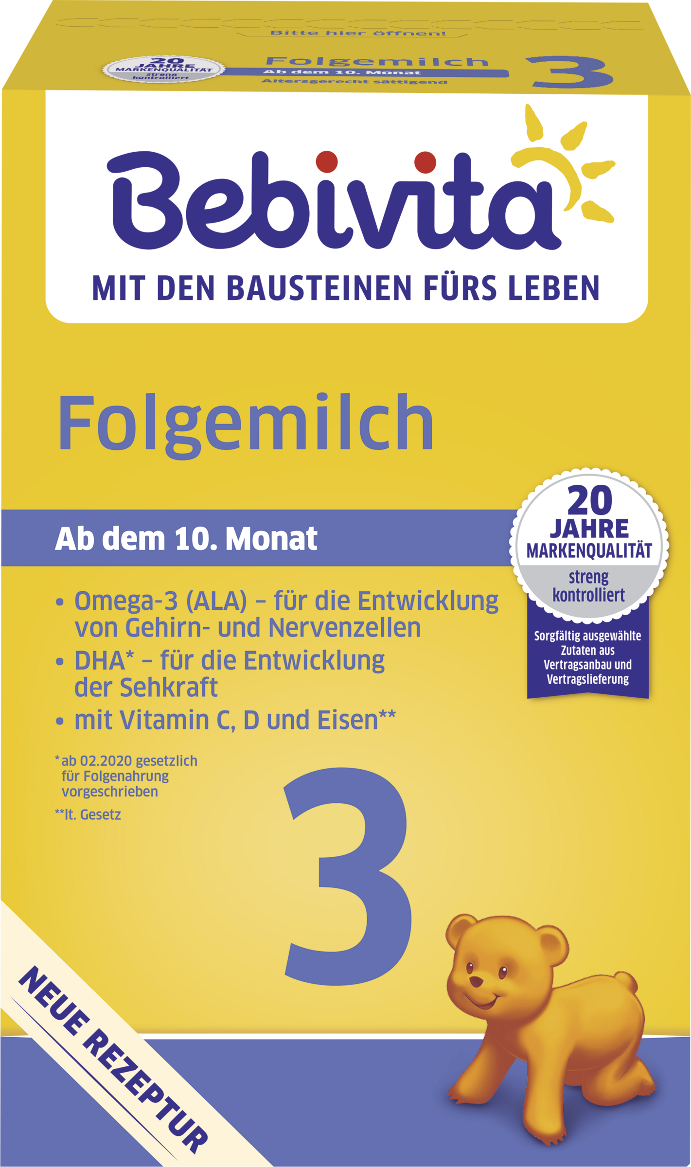 Bebivita Juniormælk 3 fra 10. måned