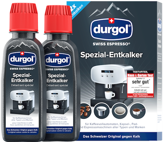 Durgol Swiss Espresso specialafkalker