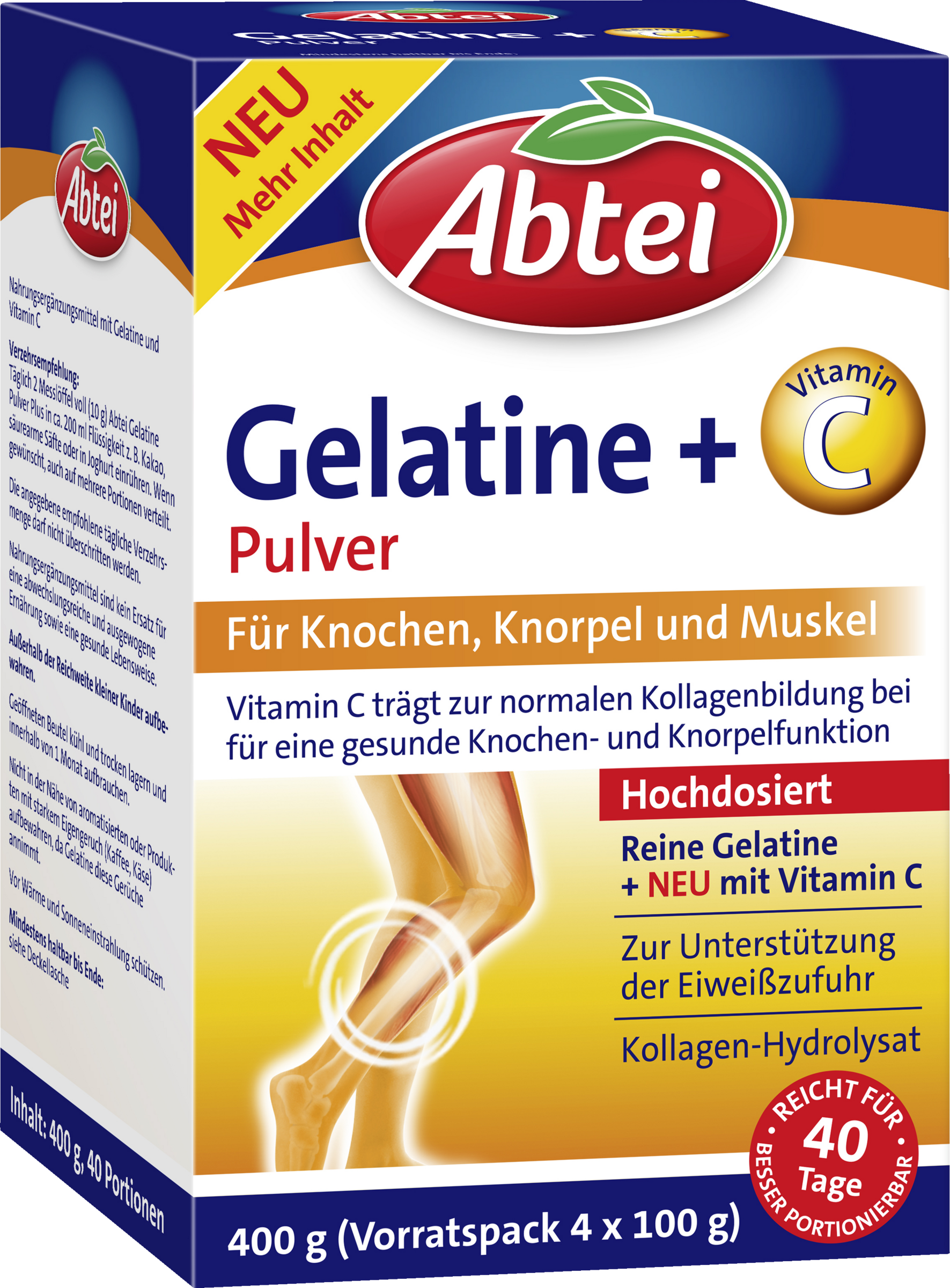 Abtei Gelatine Plus pulver