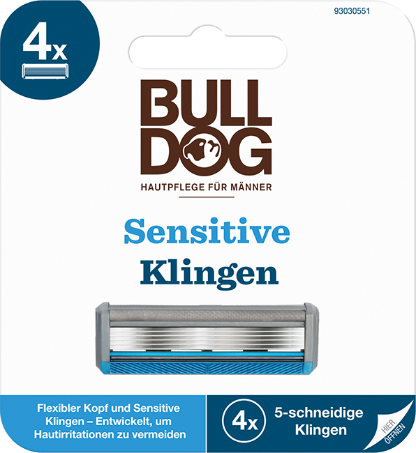 BULLDOG Sensitive barberblade