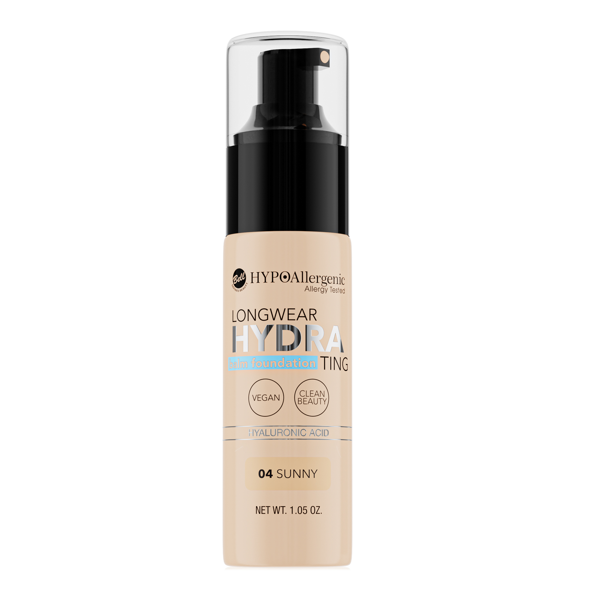 HYPOAllergenic Longwear Hydrating Balm Foundation 04 Sunny