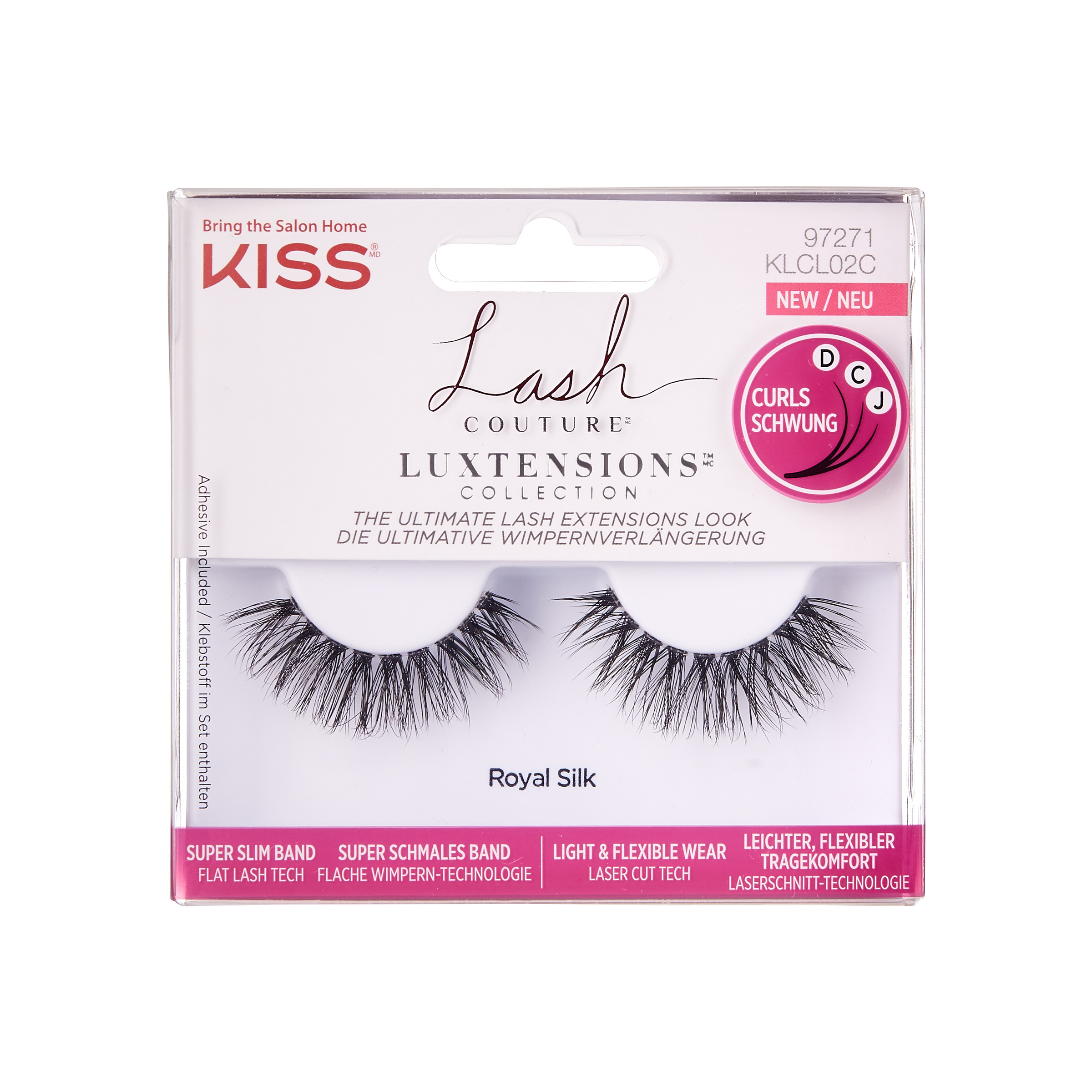 KISS Lash Couture LuXtension vippebånd Strip 02