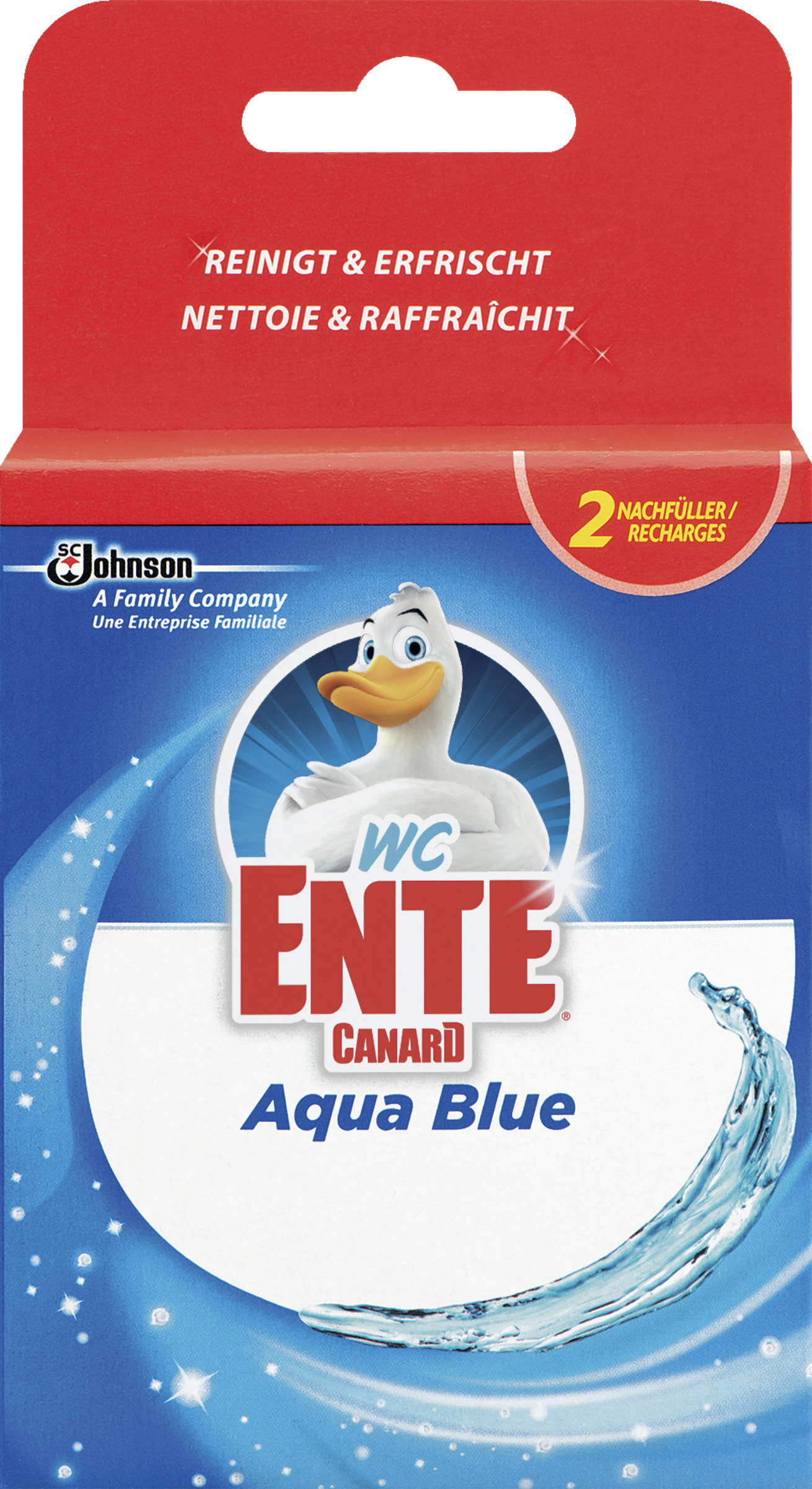 WC-Ente Aqua Blue 4in1 refill