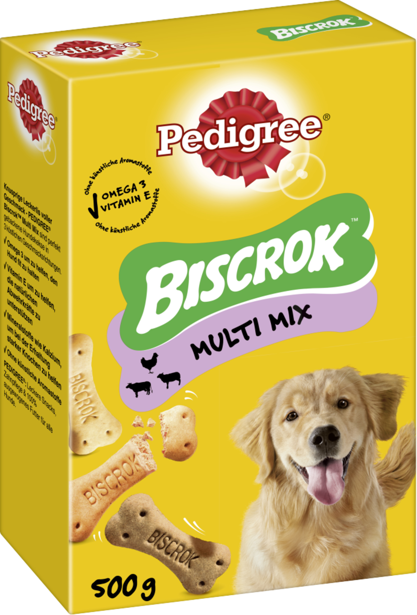 Pedigree Snacks Biscrok ® i 3 lækre smagsvarianter