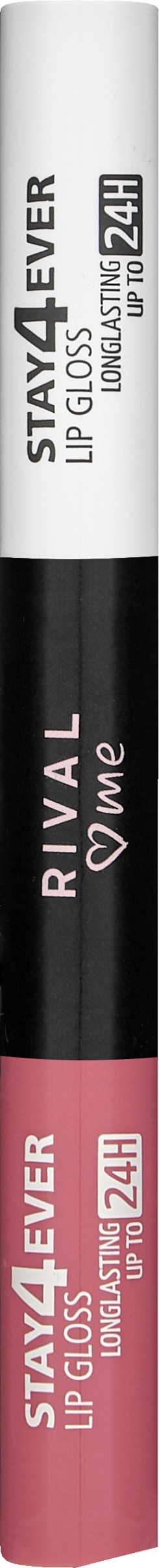 RIVAL loves me Stay4ever Lipgloss 05 light coral