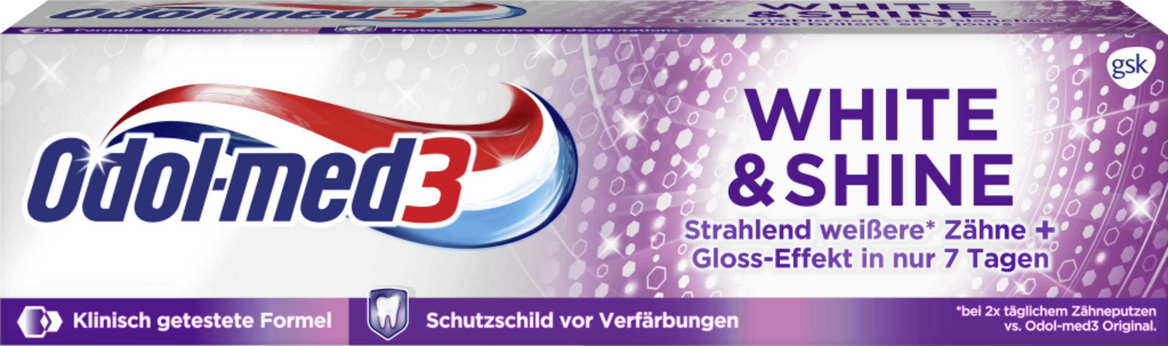 Odol med3 White & Shine-tandpasta