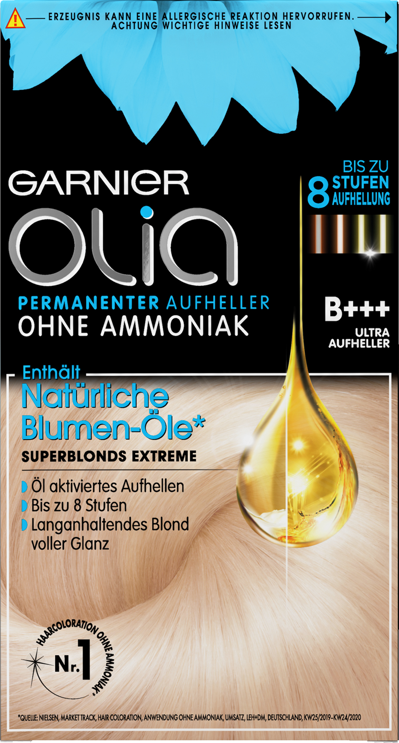 Garnier Olia Permanent afblegning B+++ 1