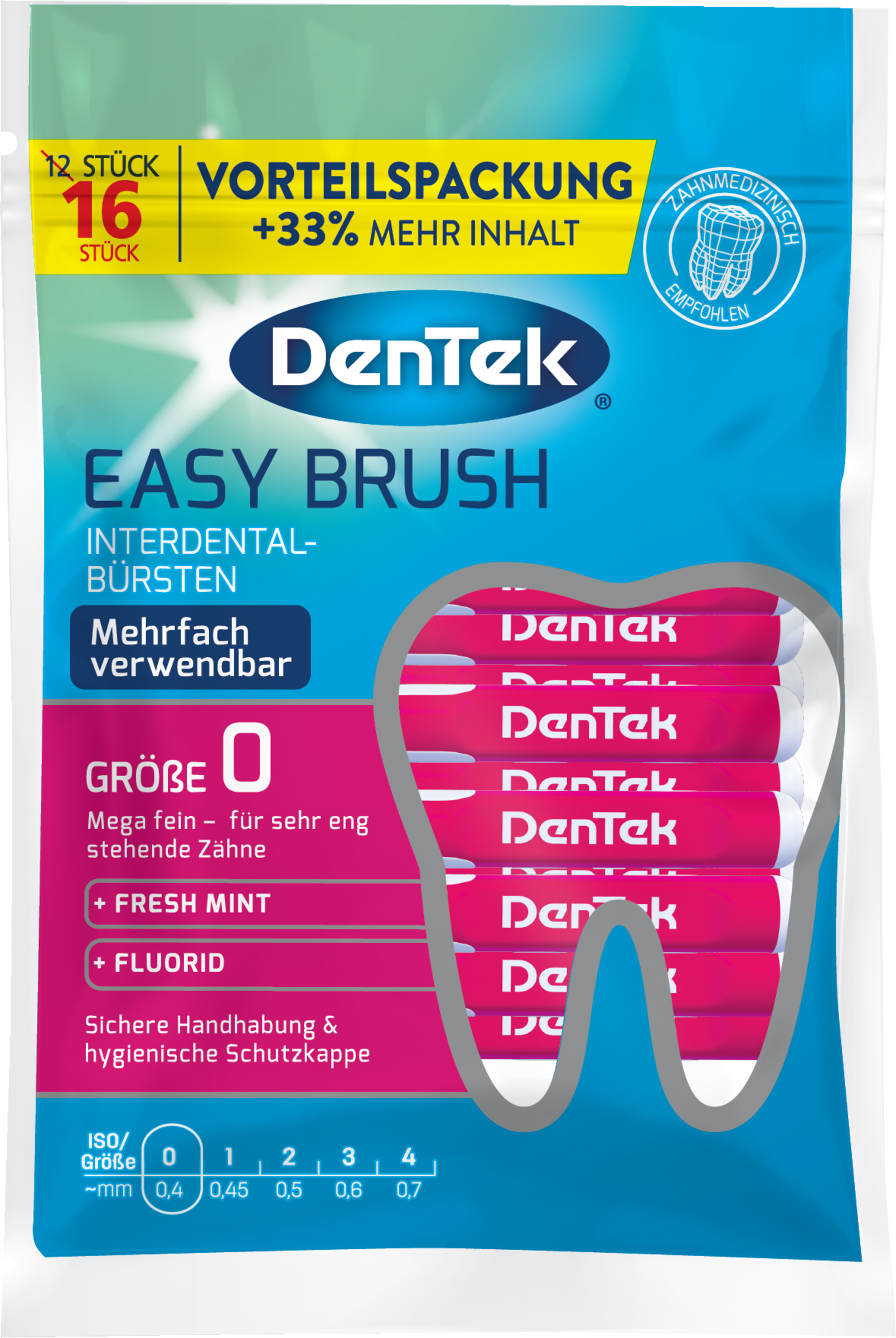 DenTek Easy Brush ISO 0bonuspakke Køb online rossmann.dk