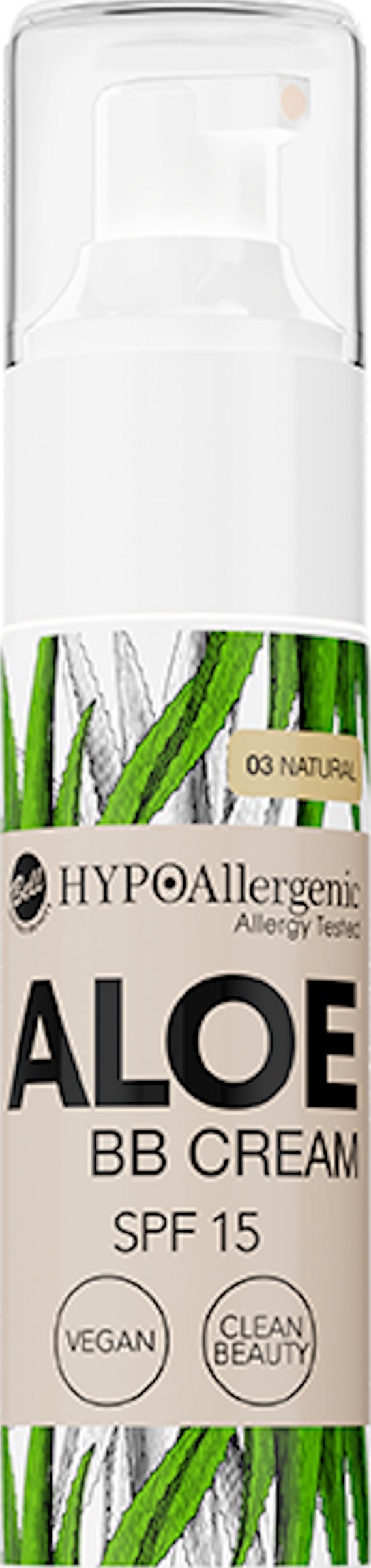 HYPOAllergenic Aloe BB Cream SPF 15 03 Natural