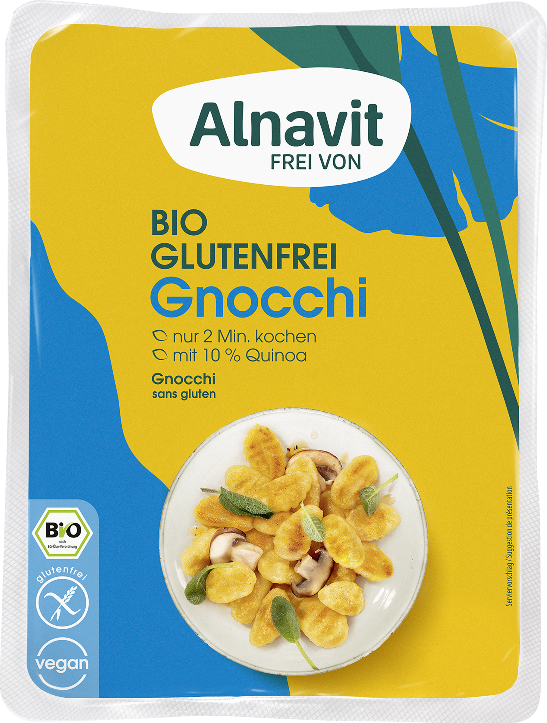 Alnavit Økologisk gnocchi med quinoa