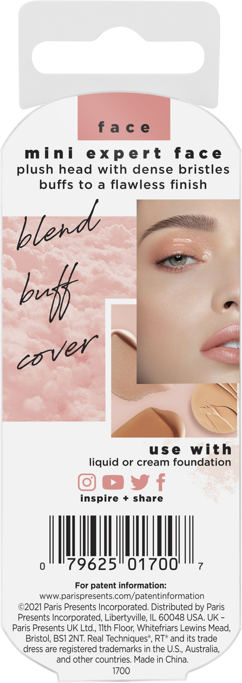 Real Techniques Mini Expert Face Brush