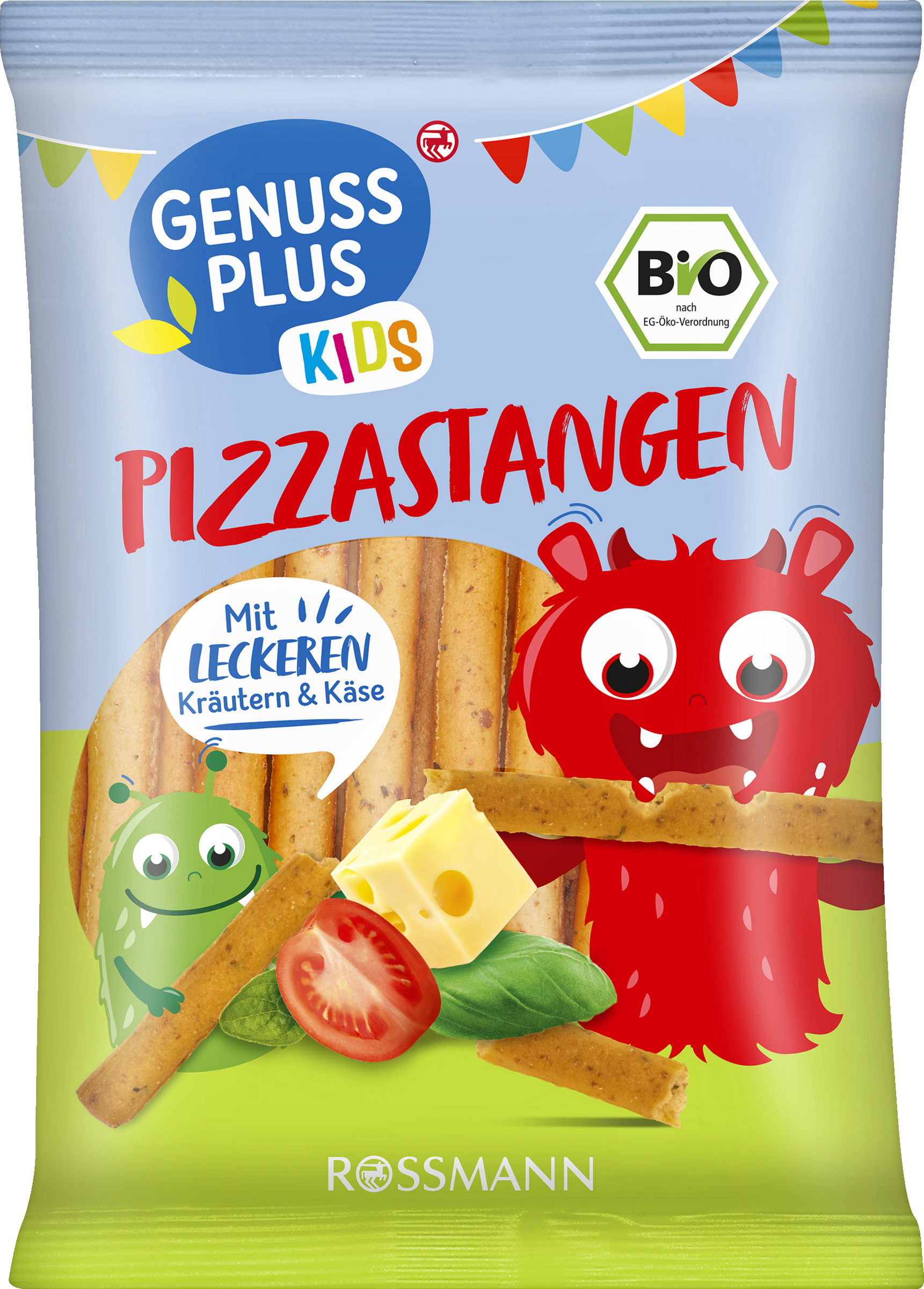 GENUSS PLUS KIDS Øko pizzasticks
