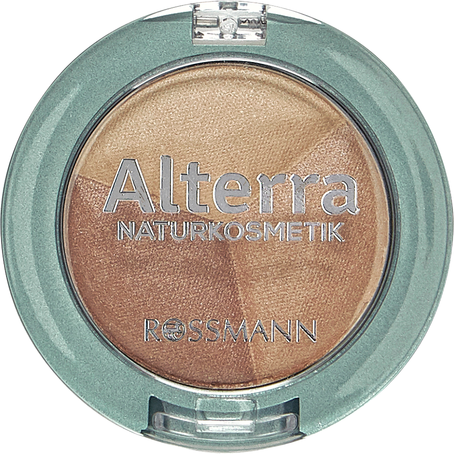 Alterra NATURKOSMETIK Trio øjenskygge