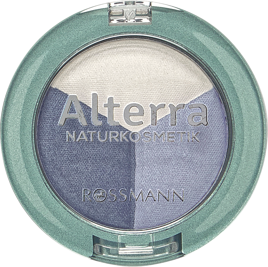 Alterra NATURKOSMETIK Trio øjenskygge