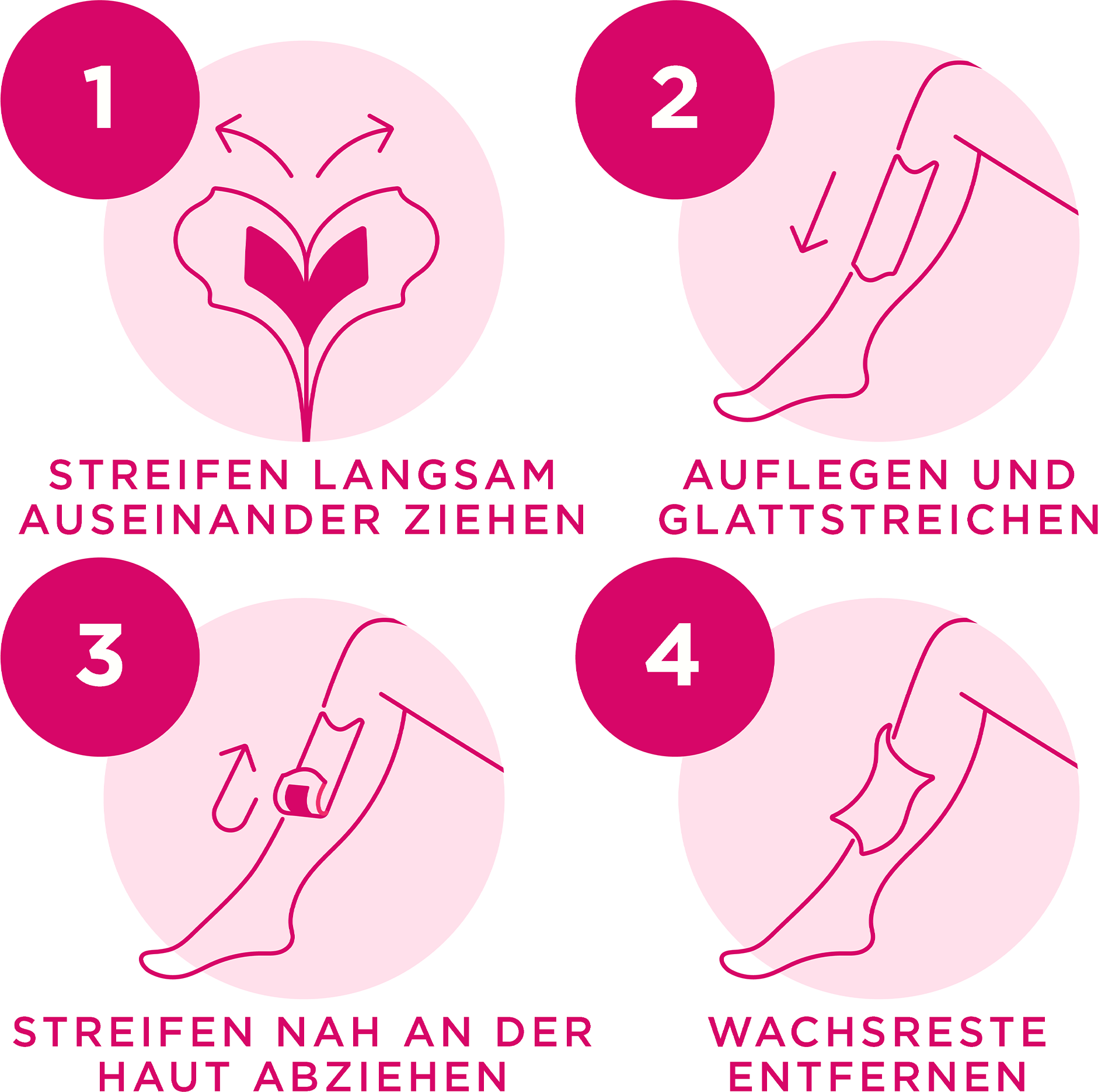 Veet Pure Cold Wax Strips Body & Legs Sensitive Skin Køb online rossmann.dk