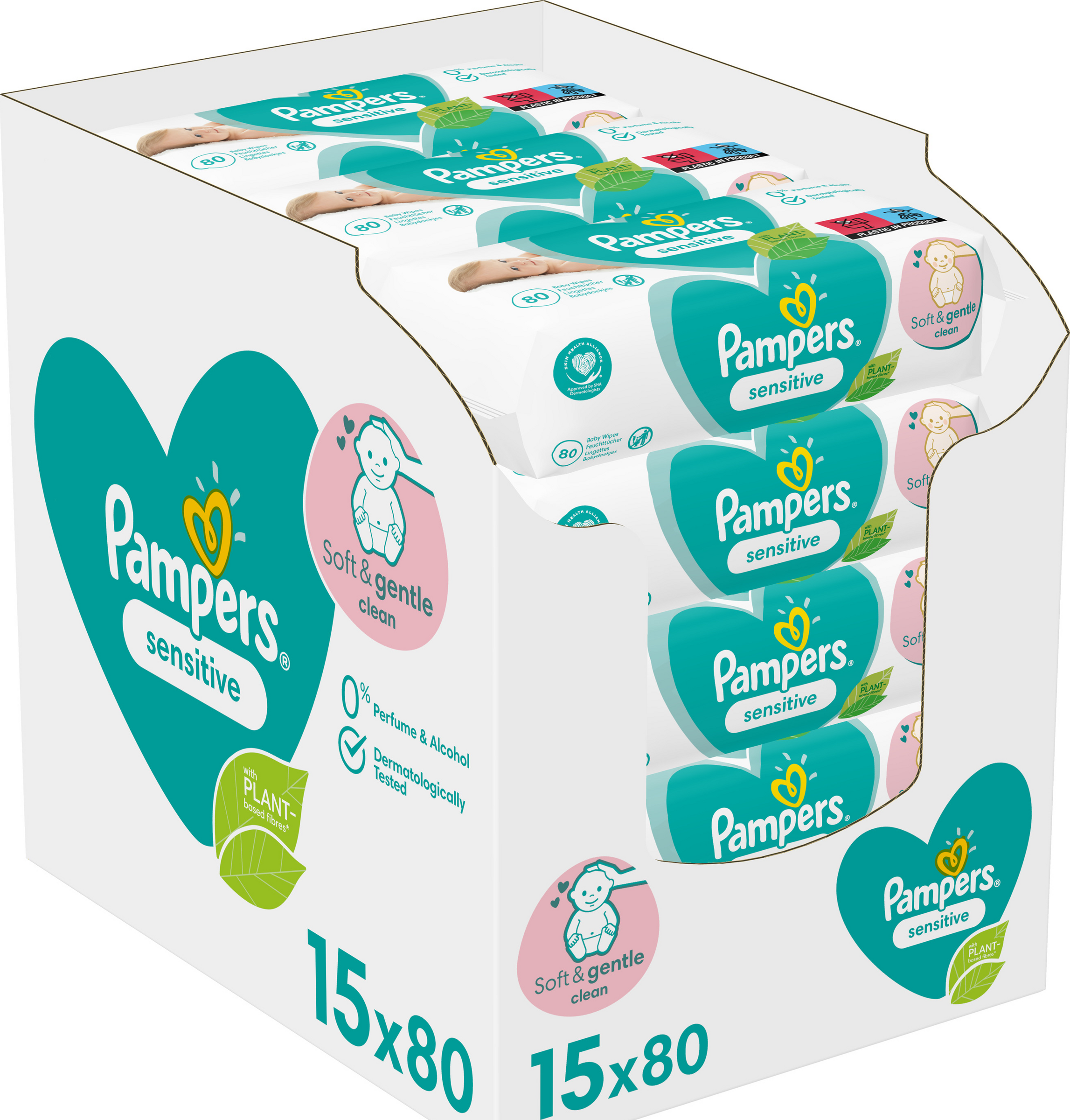 Pampers Sensitive vådservietter