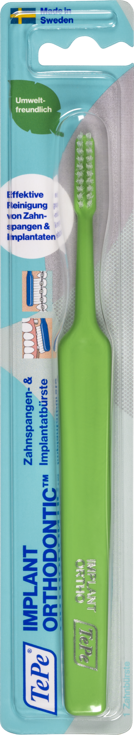 TePe Implantatortodontisk tandbørste til bøjler