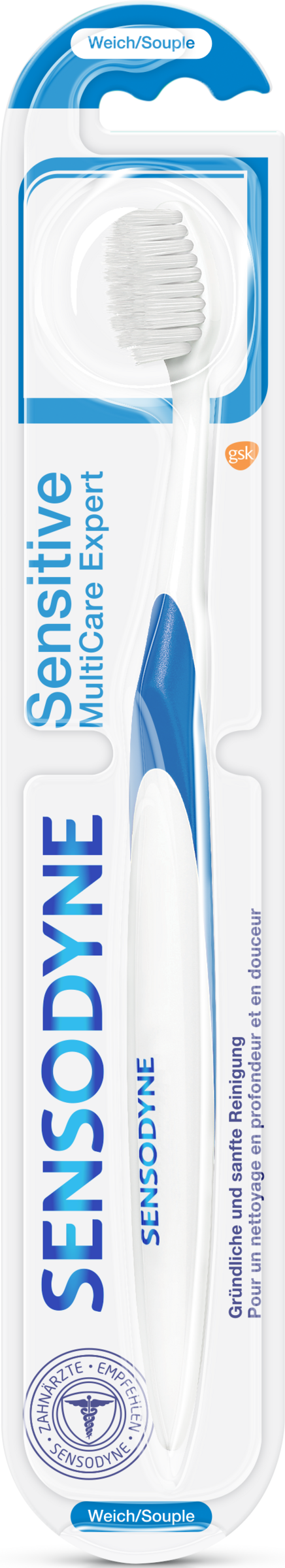 Sensodyne Sensitive MultiCare Expert-tandbørste