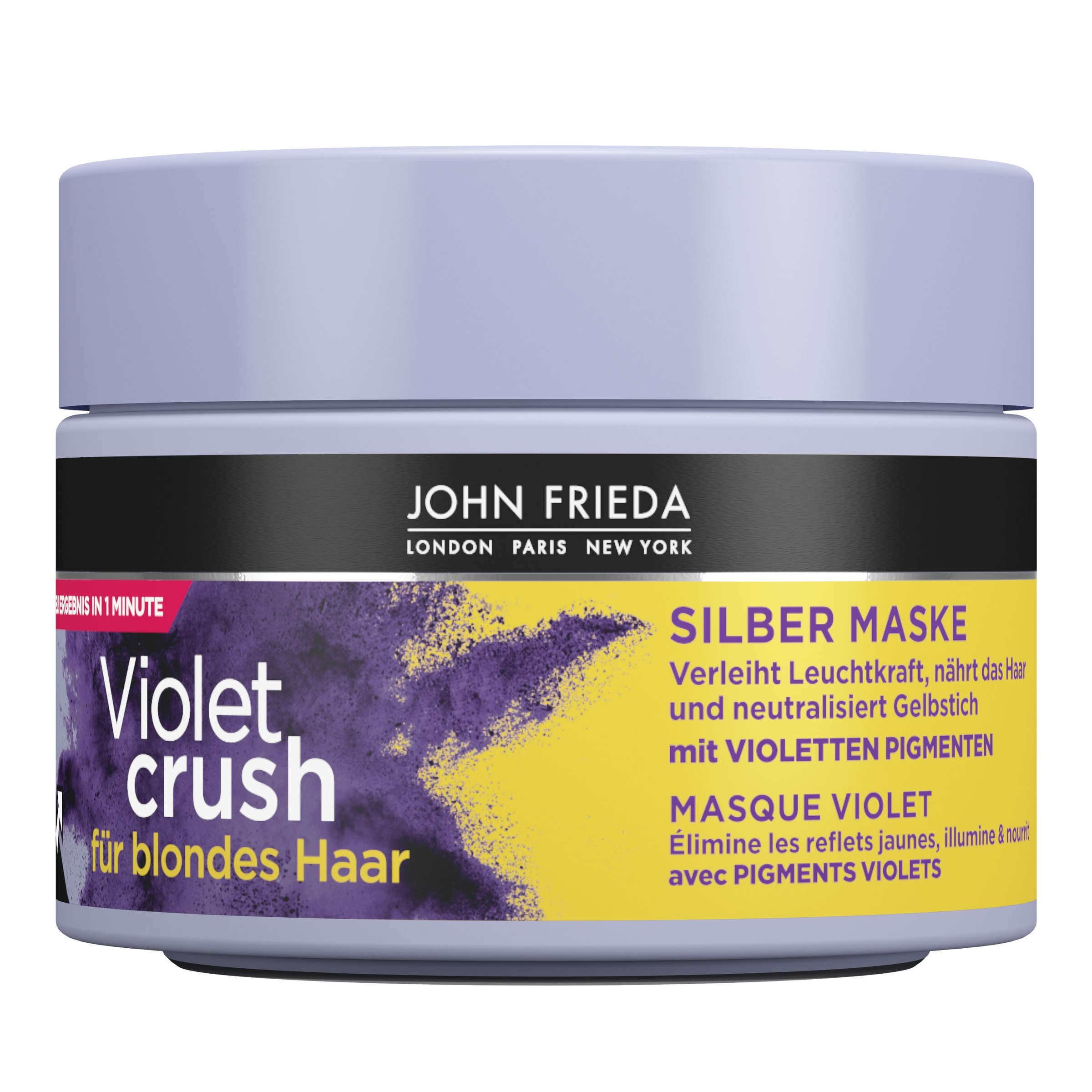 JOHN FRIEDA Violet Crush sølvmaske