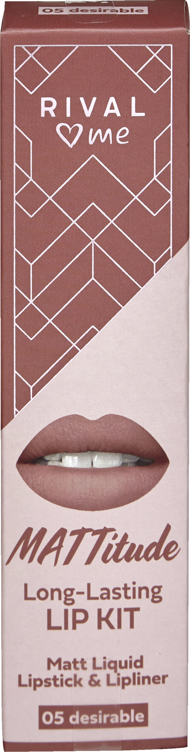 RIVAL loves me Mattitude Lip Kit 05 desirable