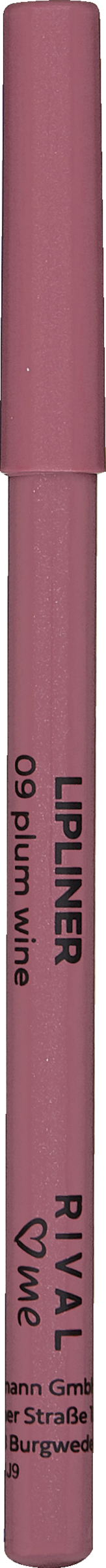 RIVAL loves me Lipliner 09 plum wine