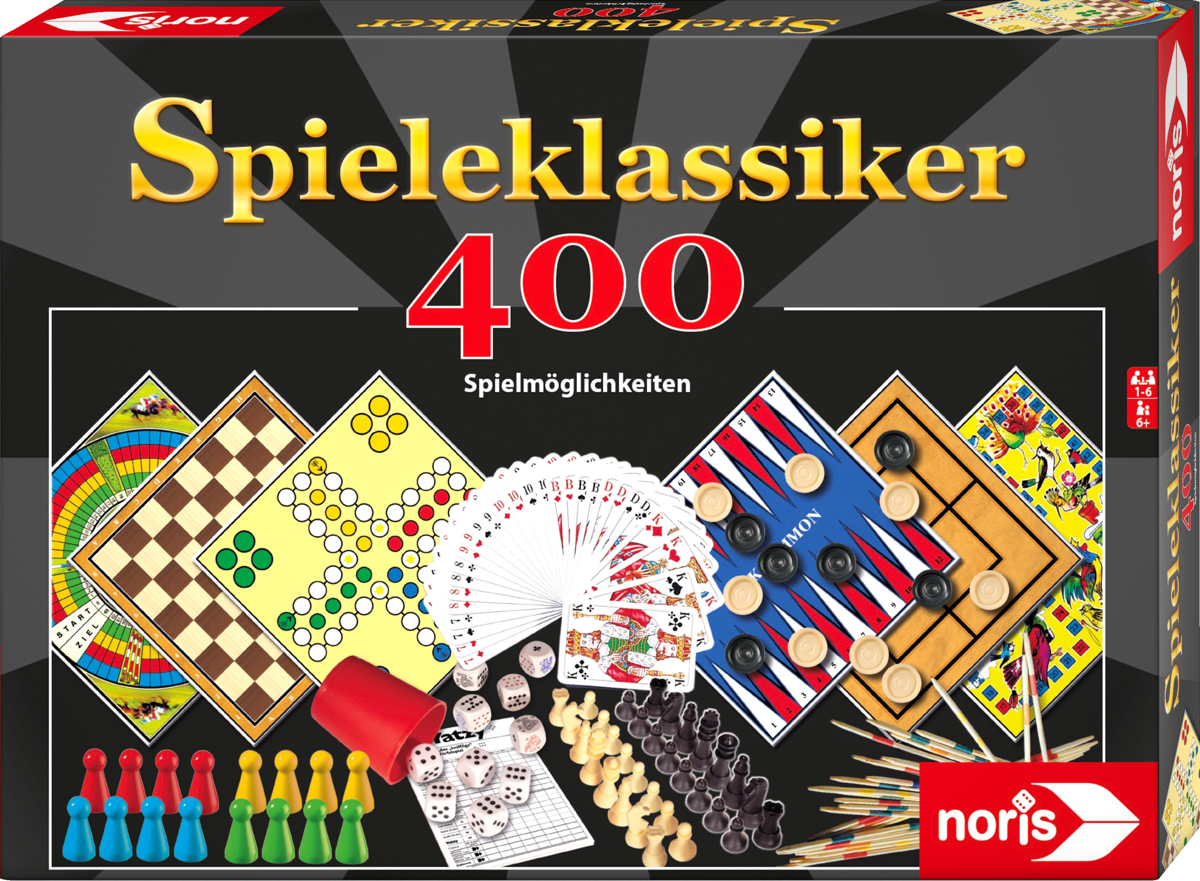 Noris Spilleklassiker 400 spilmuligheder