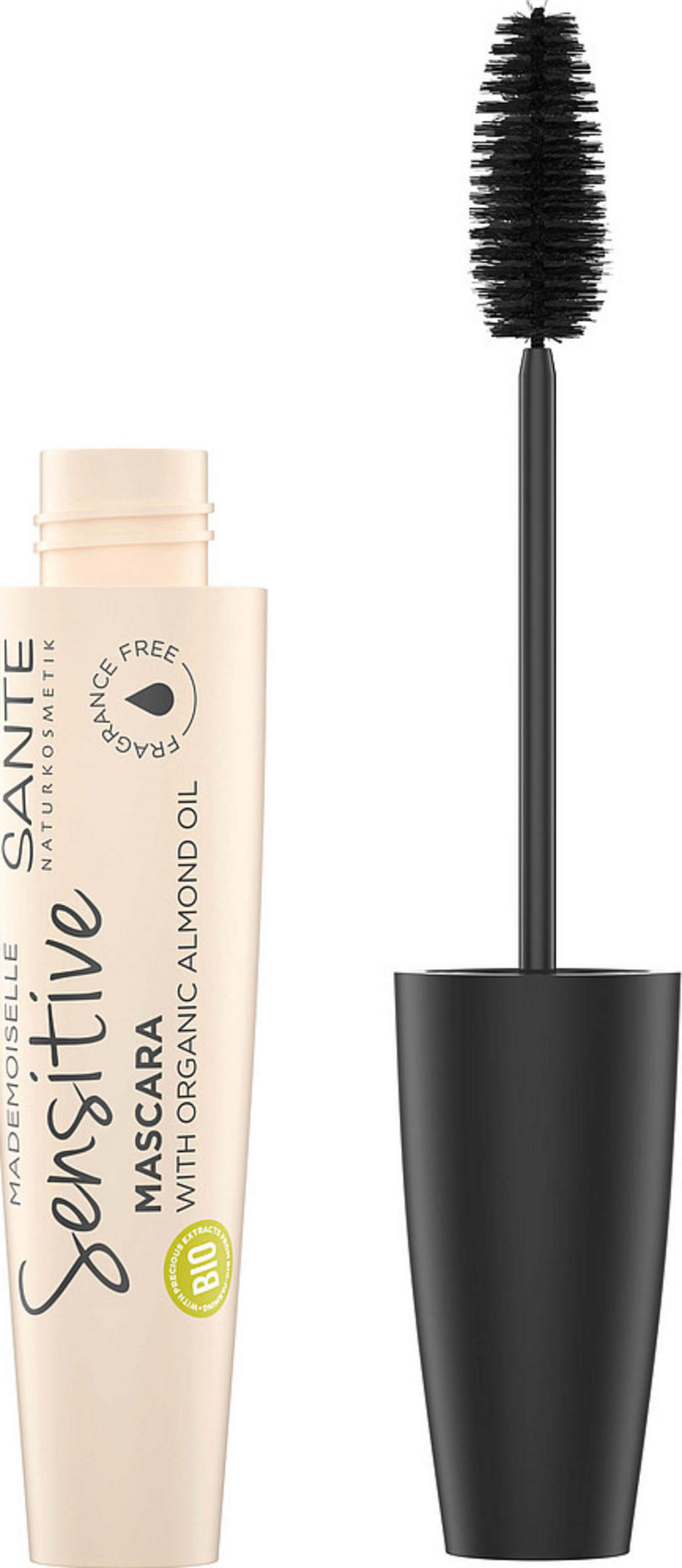 Sante Mademoiselle Sensitive Mascara 01 Sort