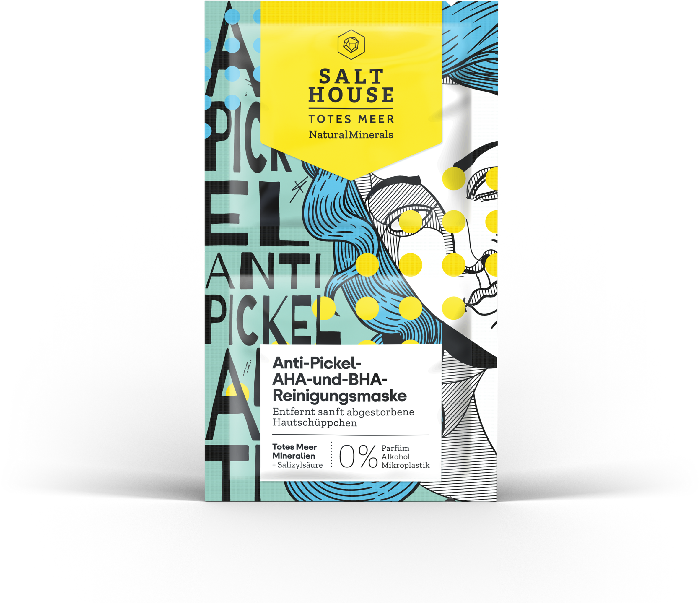 Salthouse Natural Minerals Anti uren hud AHA & BHA rensemaske