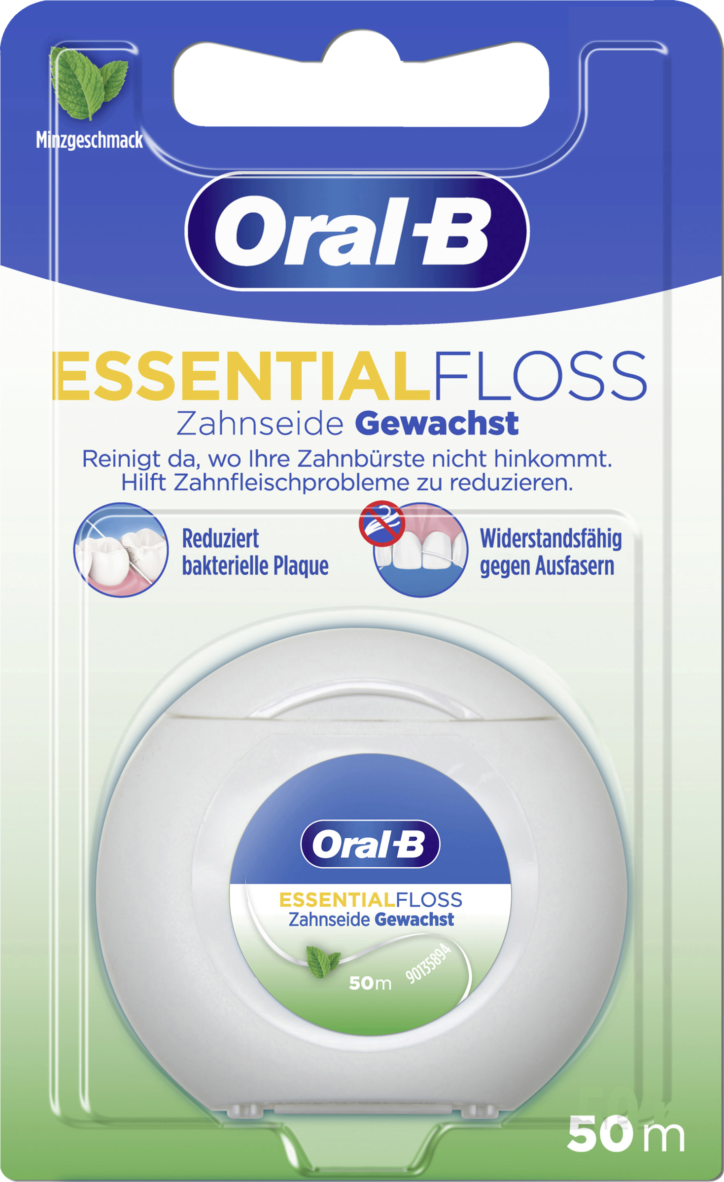 Oral-B Essential Floss voksbehandlet tandtråd