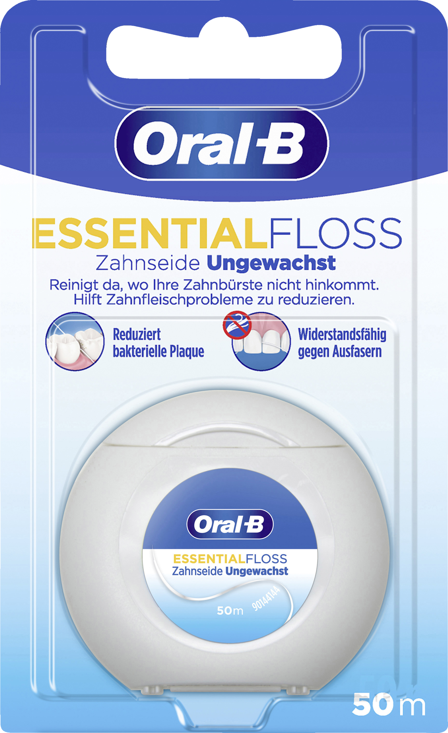 Oral-B Essential Floss ubehandlet tandtråd