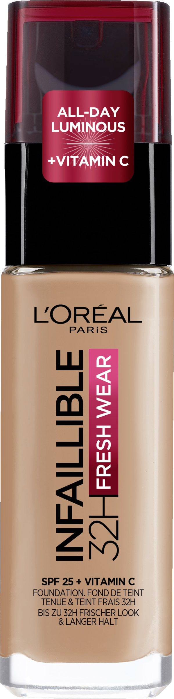 L’Oréal Paris Infaillible 24H Fresh Wear makeup 300 Amber