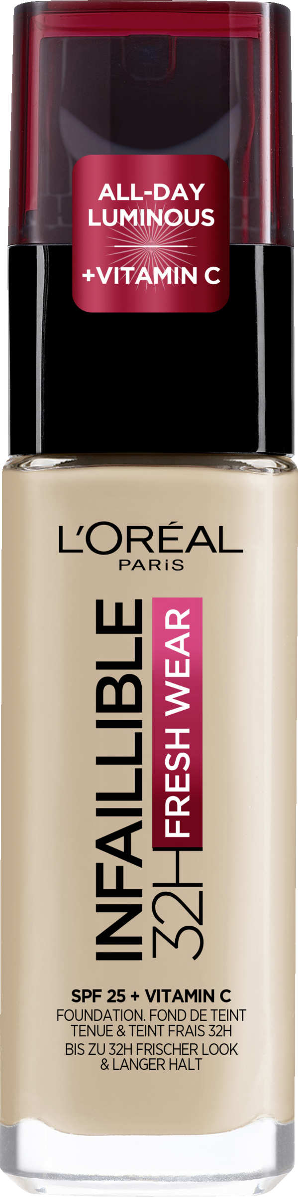 L’Oréal Paris Infaillible 24H Fresh Wear makeup 130 True Beige