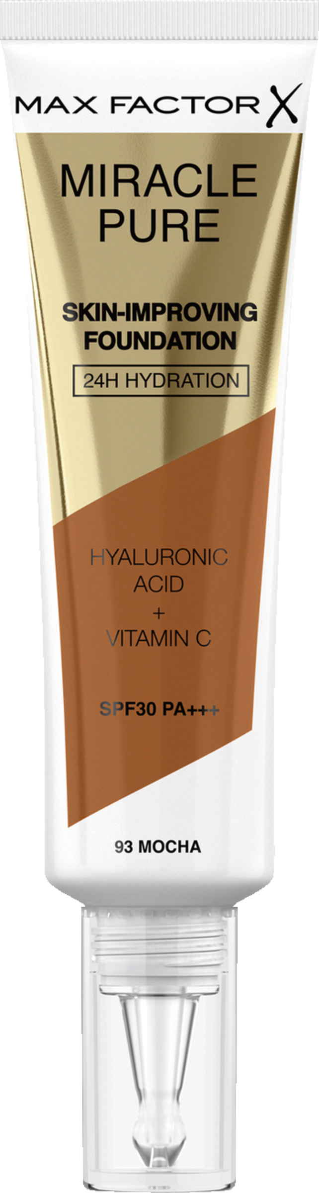 Max Factor Miracle Pure Foundation, farve. 93 Mocha