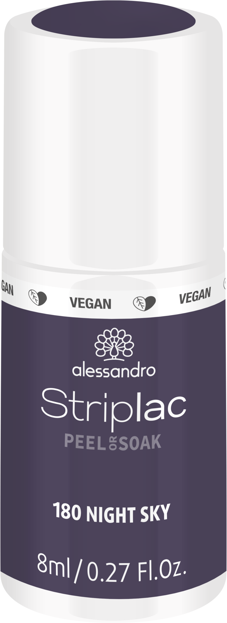 Alessandro STRIPLAC PEEL OR SOAK NIGHT SKY -VEGAN