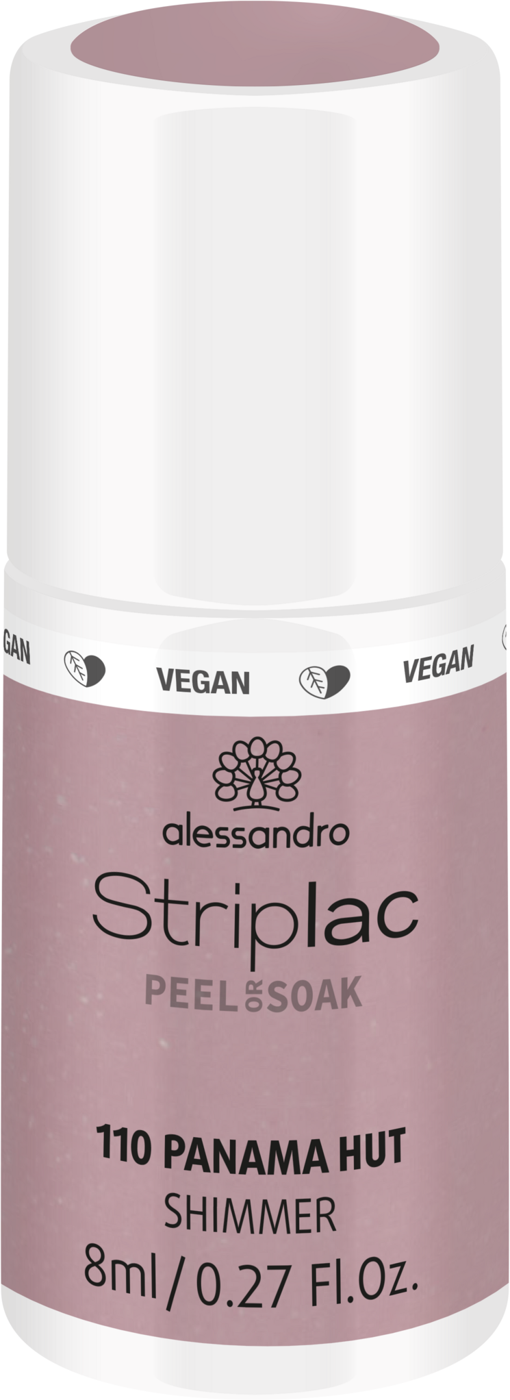 Alessandro STRIPLAC PEEL OR SOAK PANAMA HUT -VEGAN
