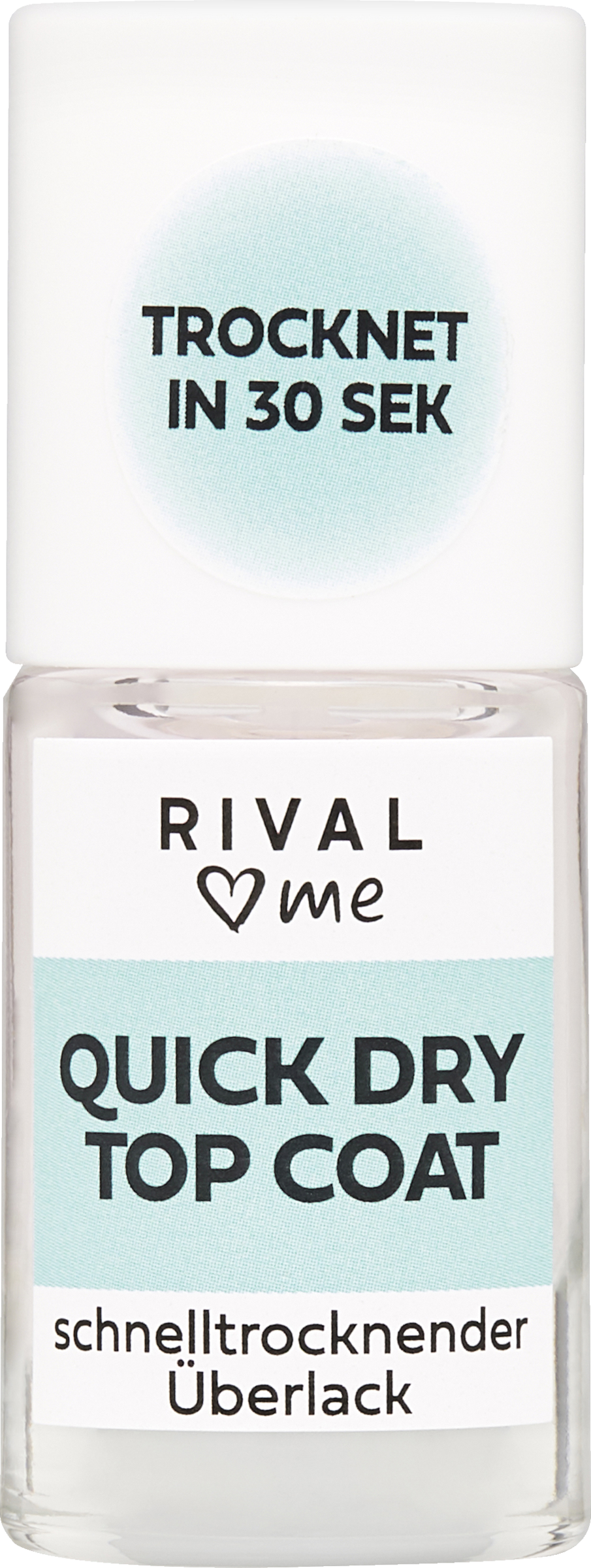 RIVAL loves me Care Quick Dry Top Coat ny