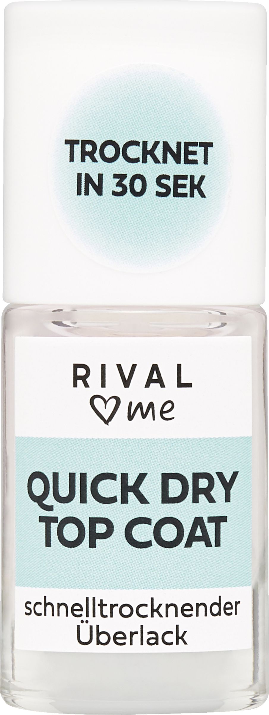 RIVAL loves me Care Quick Dry Top Coat ny