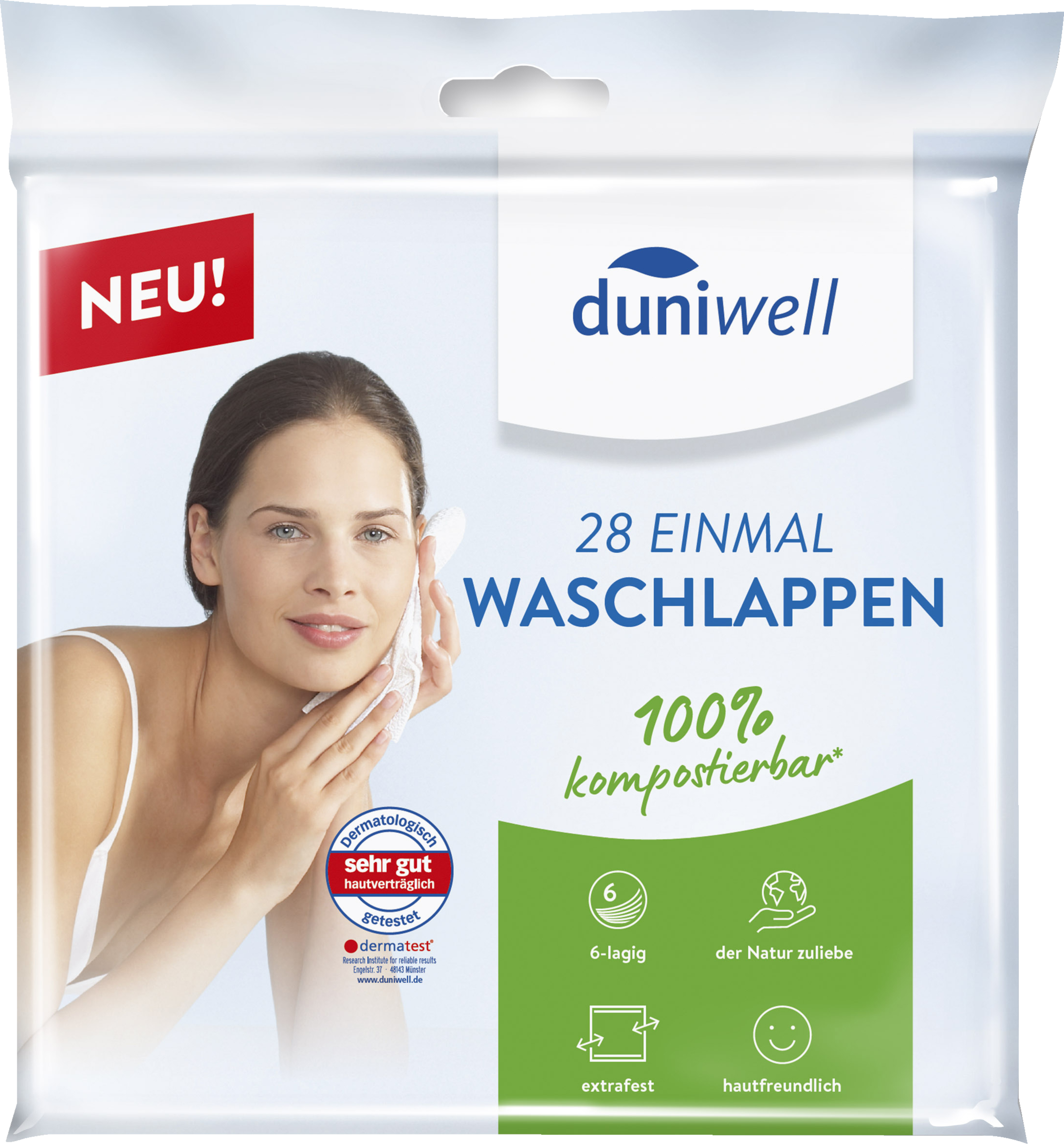 Duniwell Engangsvaskeklude