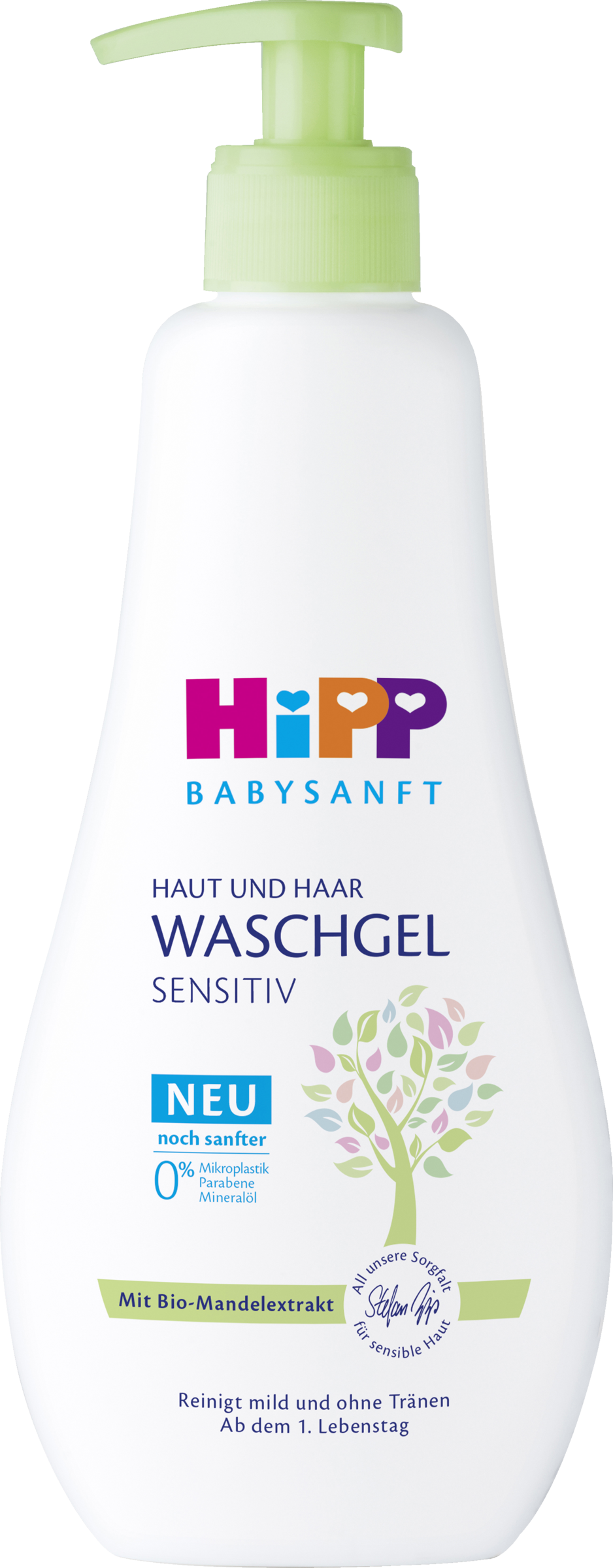 HiPP Babysanft hud og hår-bodyshampoo
