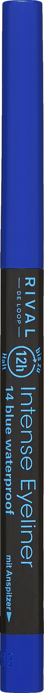 RIVAL DE LOOP Intense Eyeliner 14 blue waterproof