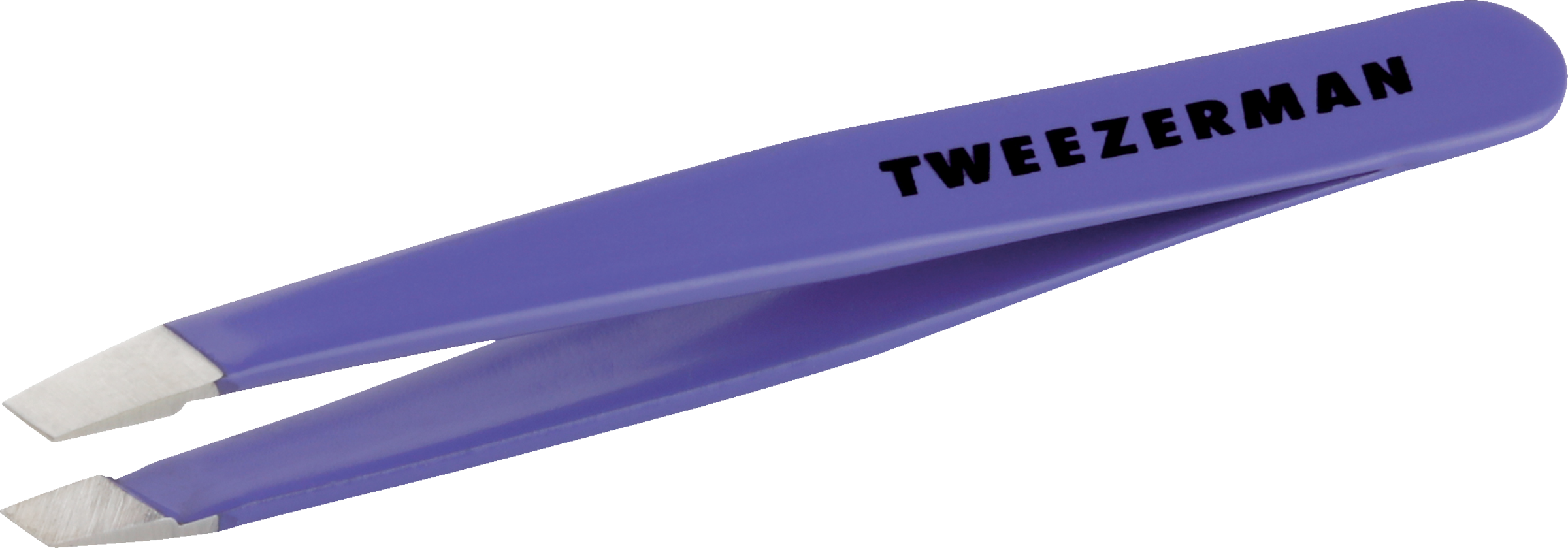 Tweezerman Mini Slant Tweezer - skrå mini-pincet, Blooming Lilac