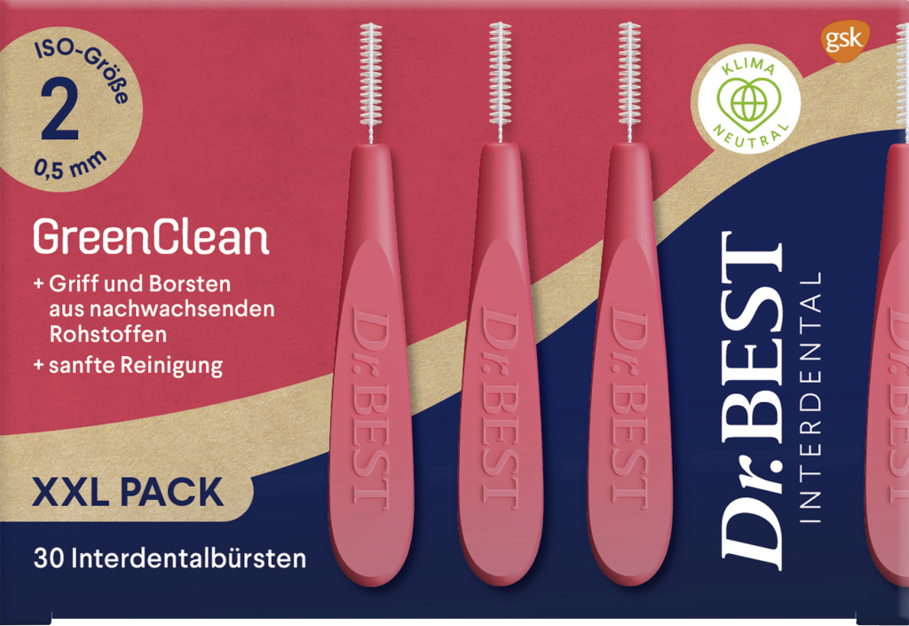 Dr.BEST Interdentalbørster GreenClean str. 2