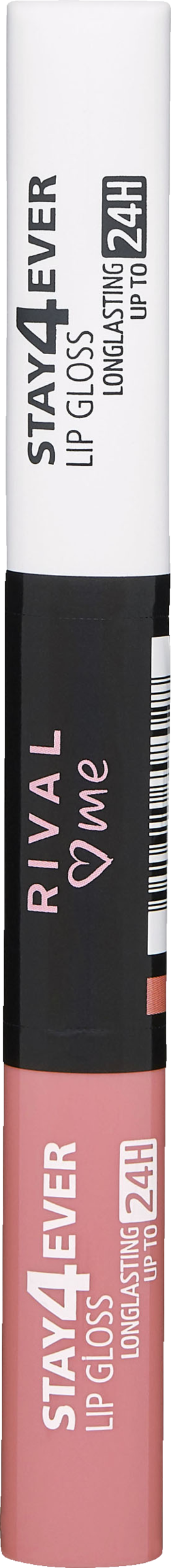 RIVAL loves me Stay4Ever Lipgloss 15 fresh apricot