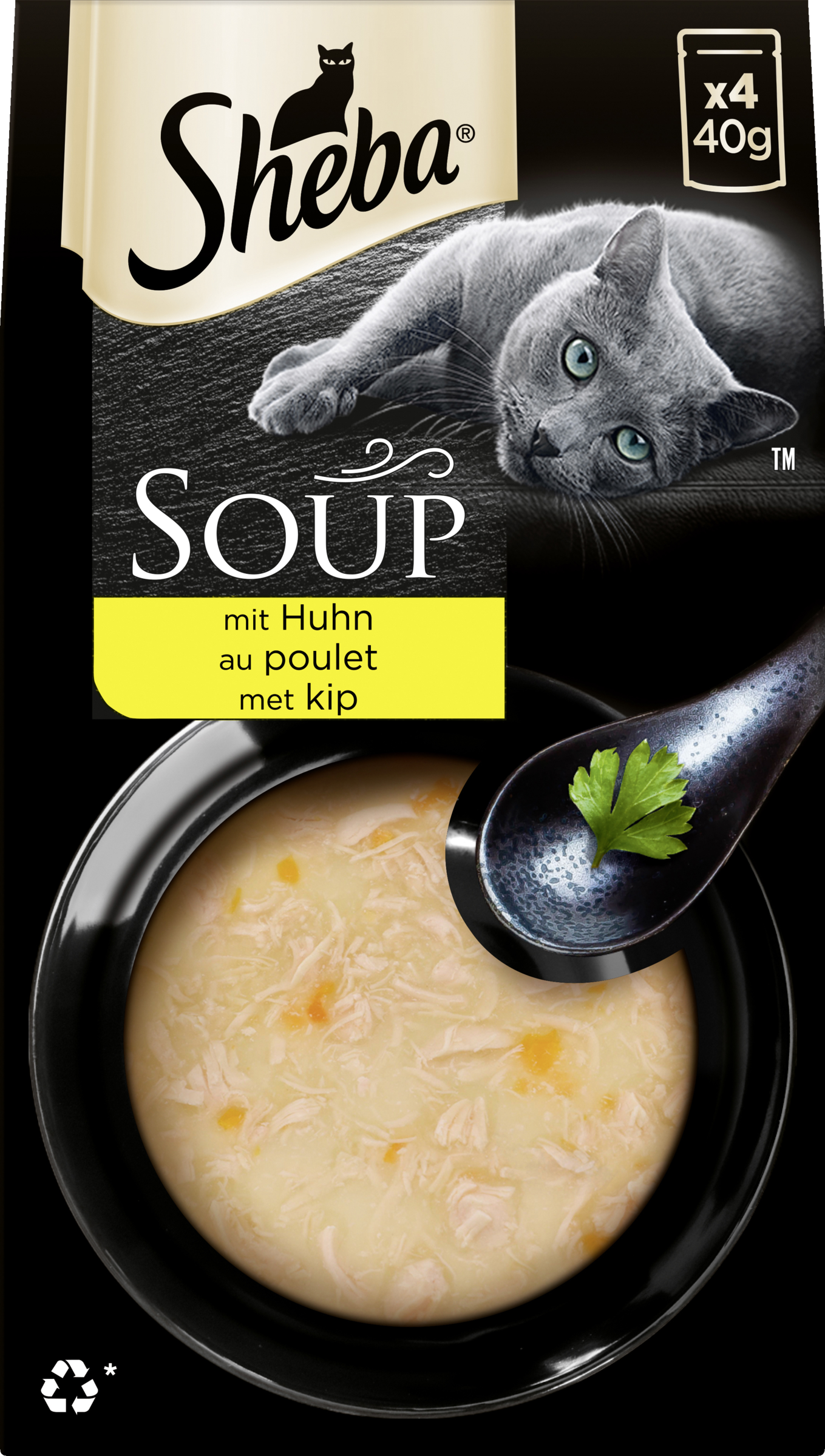 Sheba Suppe med kylling multipakke