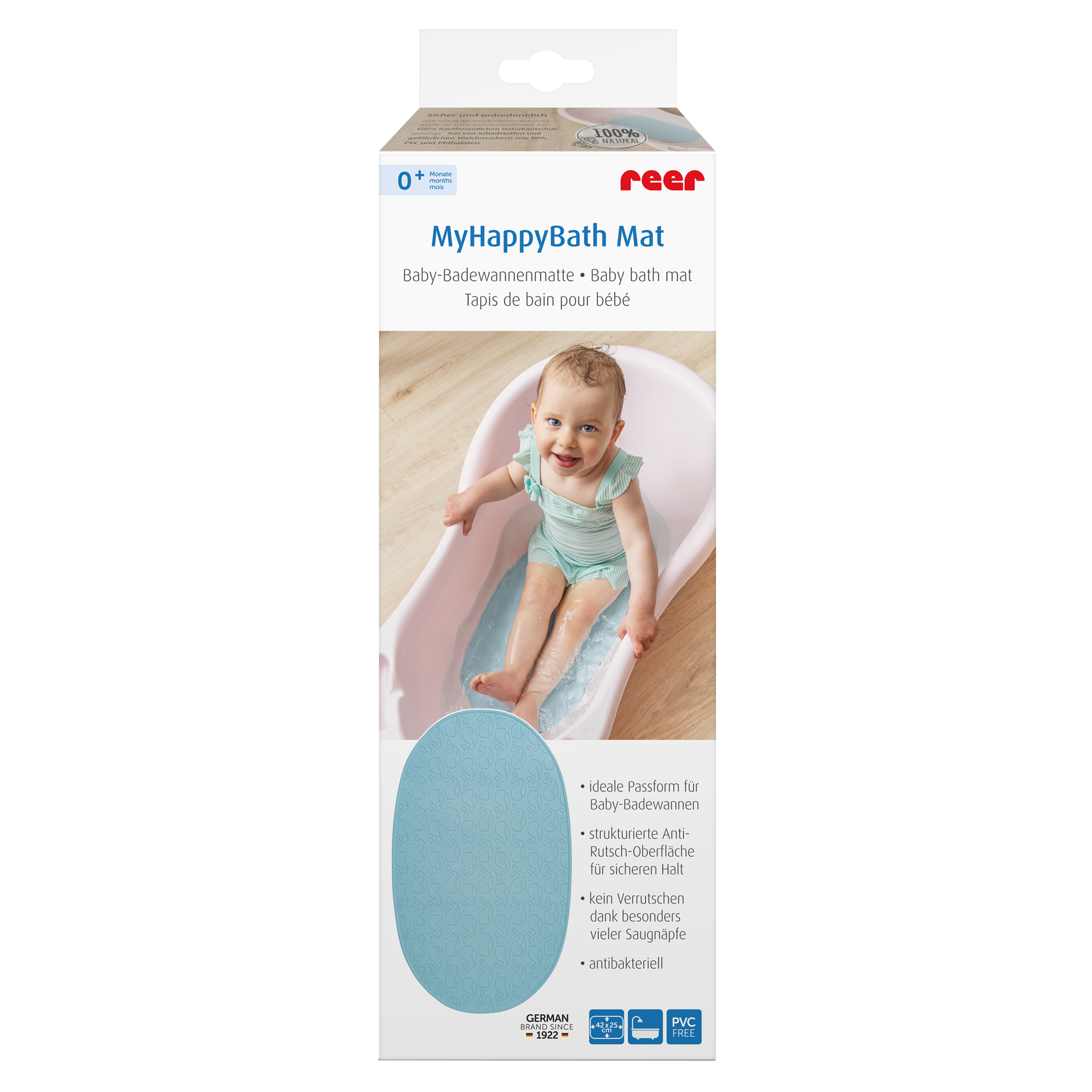 reer MyHappyBath Mat - Baby badekarsmåtte