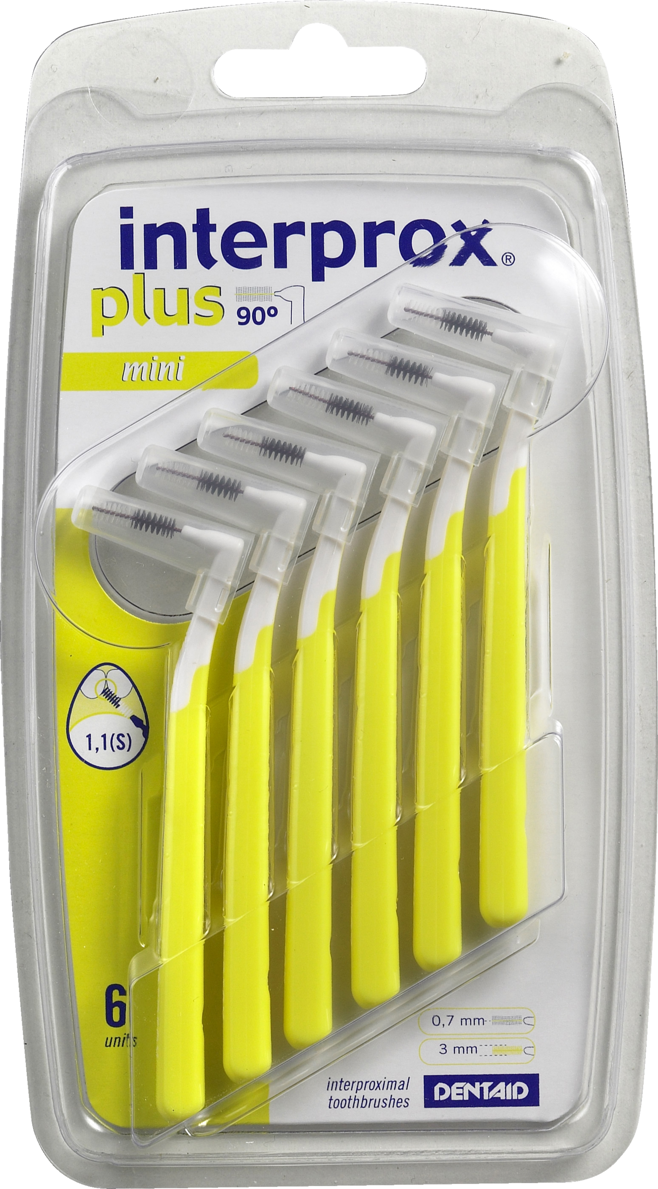 Interprox Plus mini interdentalbørste ISO 3